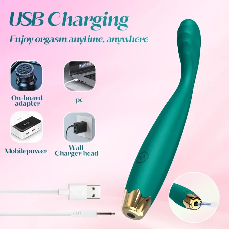 ⁦G-Spot Vibrator Penetration Vagina Stimulator Clitoris Massager Vibration Sex Machine Dildo Vibrator Women Masturbation Sex Toys⁩ - الصورة ⁦3⁩