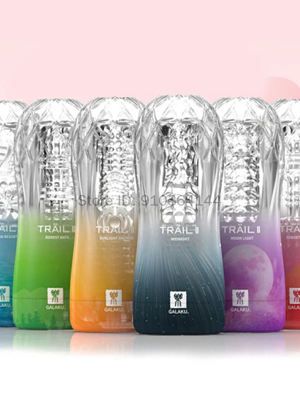 Transparent Male Masturbator Soft Vagina Vacuum Sucking Pocket Pussy Cup Adult Endurance Exercise Adult Games Sex Toys for Men