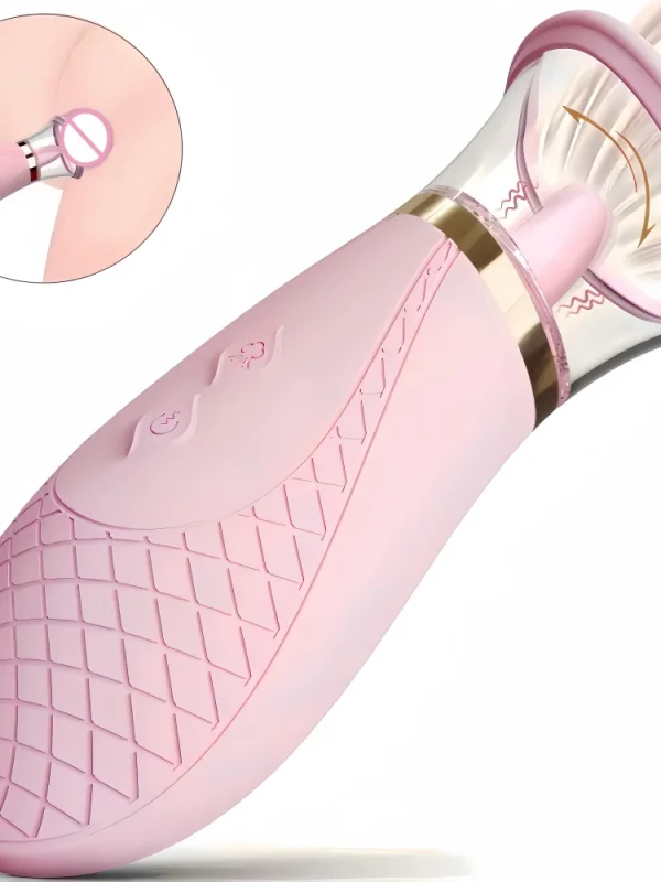 Clitoral Sucking Vibrator Nipple G-spot Sucker Rapid Orgasm Tongue Vibrator 3 Sucking 9 Licking Patterns Female Masturbator