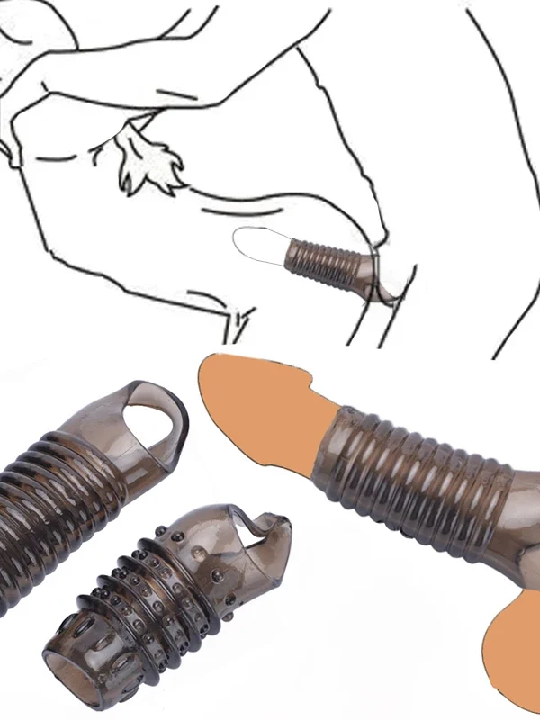 G Spot Vagina Vibrator Cock Ring Reusable Silicone Delay Ejaculation Sissy Porn Props Erection ButtPlug Anal Adult Sex Toys Men